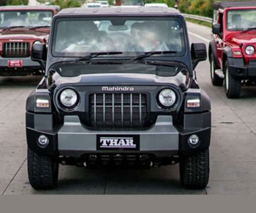 Mahindra Thar Self Drive Car